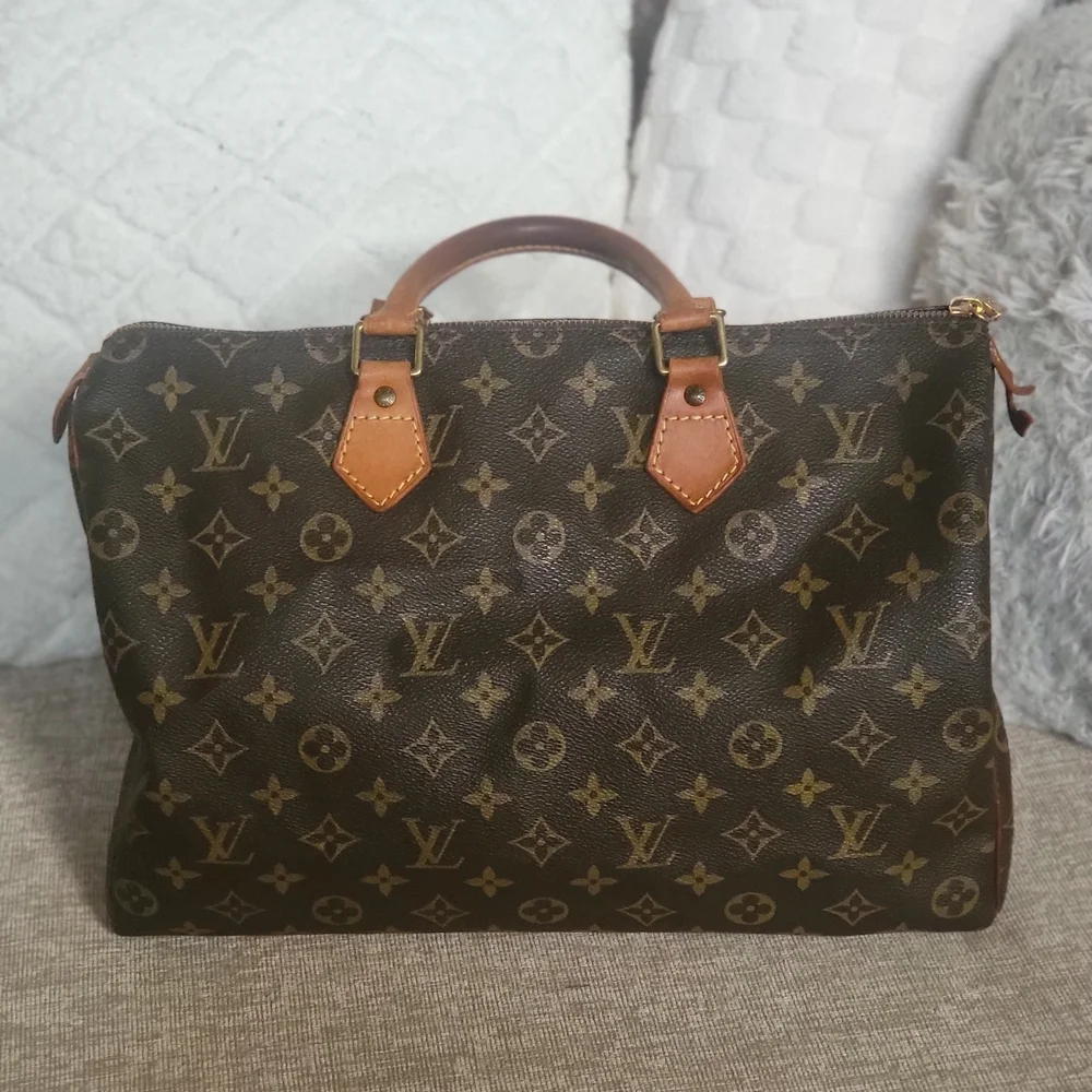 Louis Vuitton Speedy 35 Monogram handbag,, Authentic!!! - Picture 3 of 16